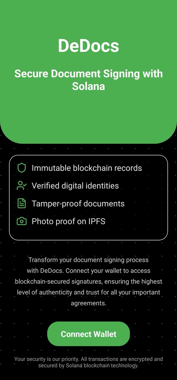 DeDocs App